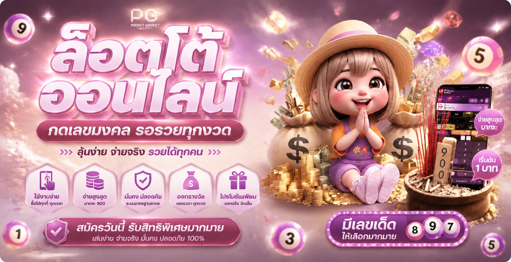 Allslotz88 ทางเข้าเล่น ออสล็อต888 PG Jili Joker วอเลท